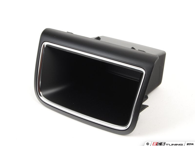 Rear Storage Tray - Black/Aluminum