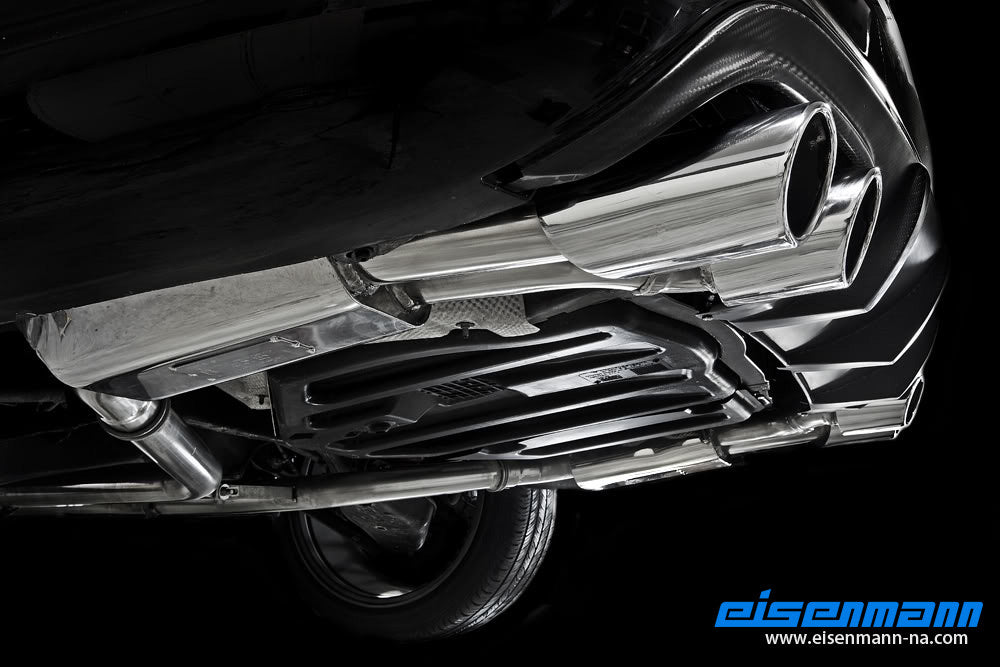 Eisenmann W204 C-Class Performance Exhaust (AMG Bumper)