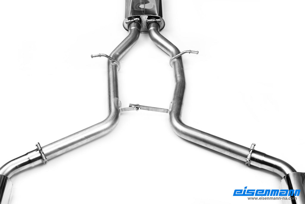 Eisenmann W204 C-Class Performance Exhaust (AMG Bumper)