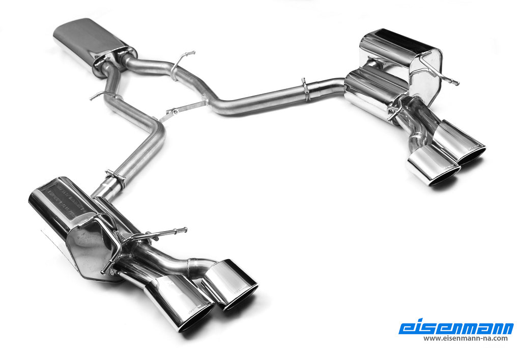 Eisenmann W204 C-Class Performance Exhaust (AMG Bumper)