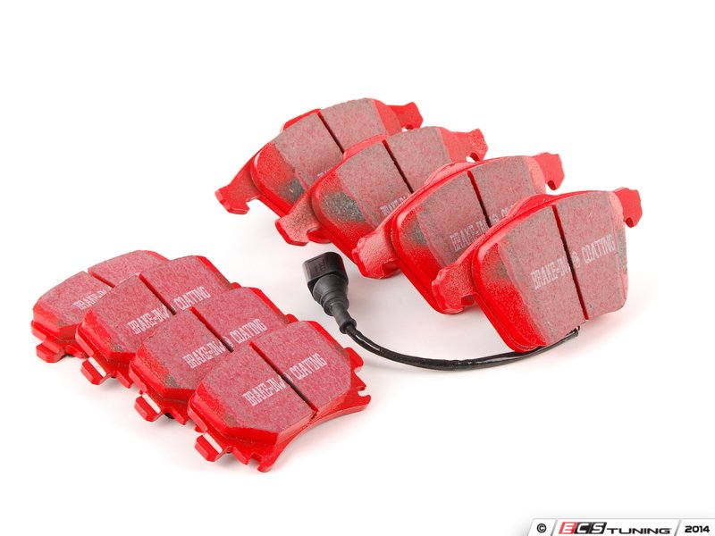 Front And Rear RedStuff Performance Pad Kit