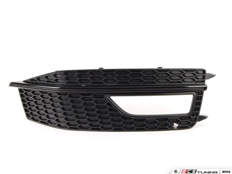 Fog Light Grille - Satin/Matte Black - Right