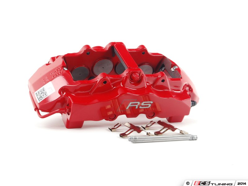 Front Brake Caliper - Red - Right