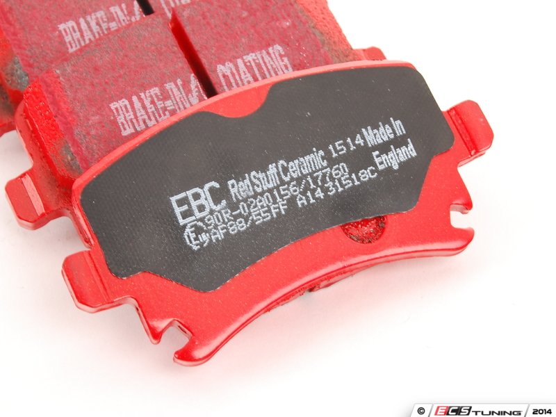 Rear RedStuff Performance Brake Pad Set