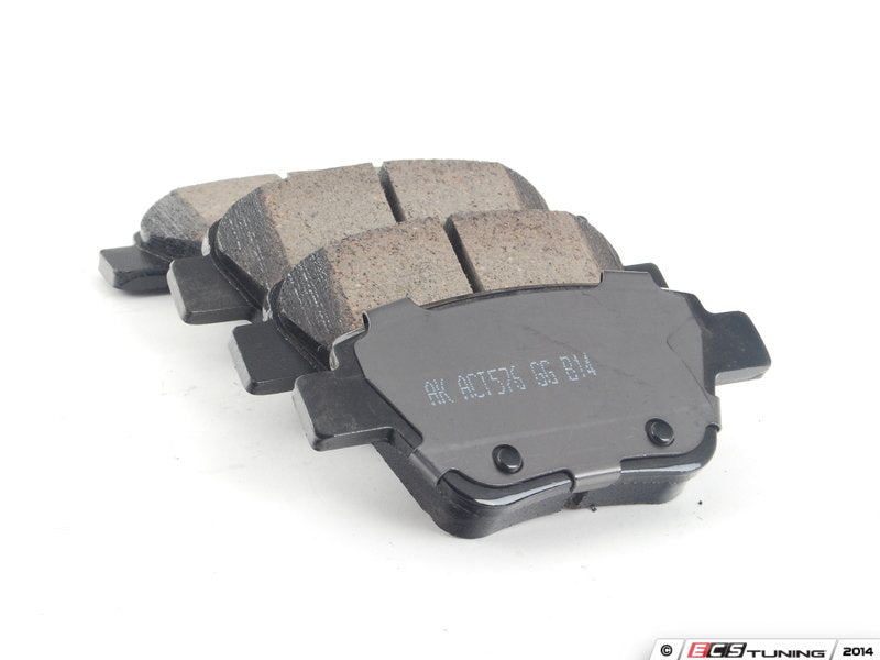 Rear Euro Ceramic Brake Pad Set