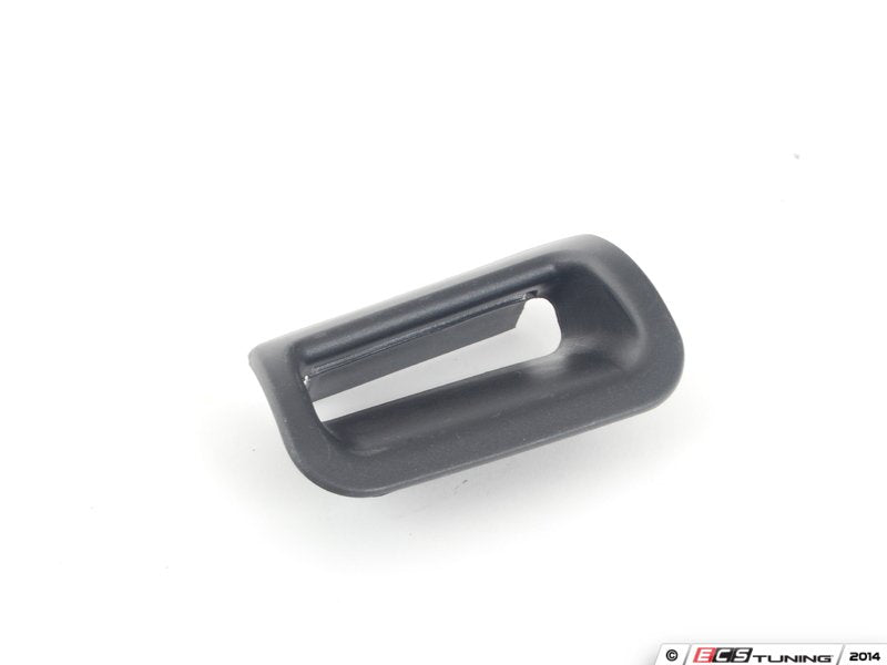 Rear Seat belt Outlet Trim - Black