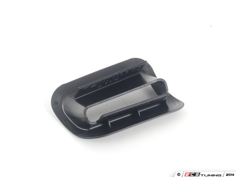 Rear Seat belt Outlet Trim - Black