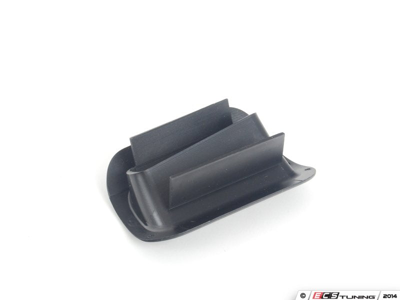 Rear Seat Belt Outlet trim - Black