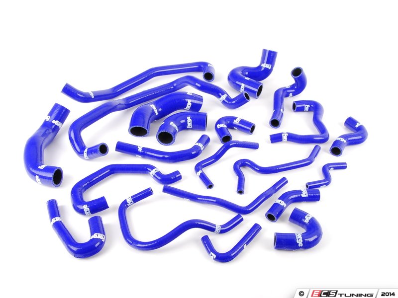 Silicone Coolant Hose Kit - Blue