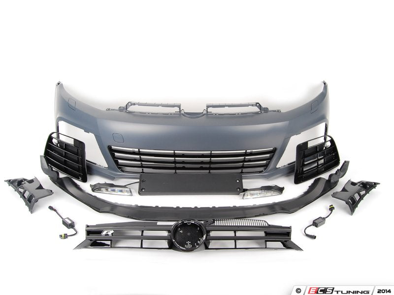 Complete Front Bumper Conversion - Golf R