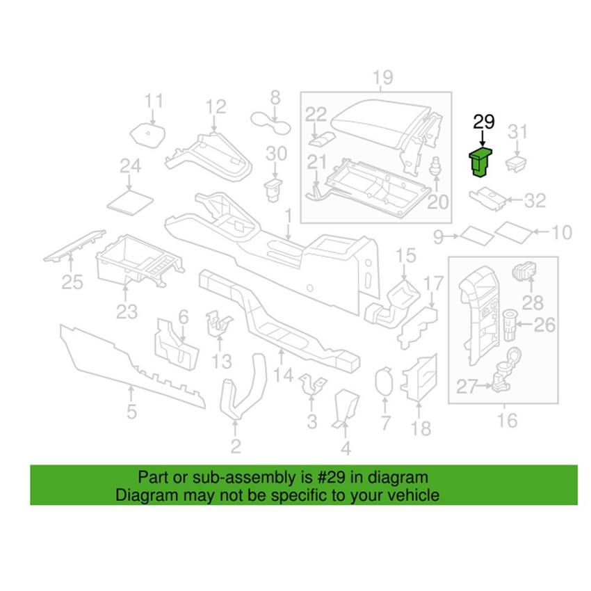 VW Push To Start Ignition Switch Button 5C7959839C3Q7 – Genuine VW/Audi