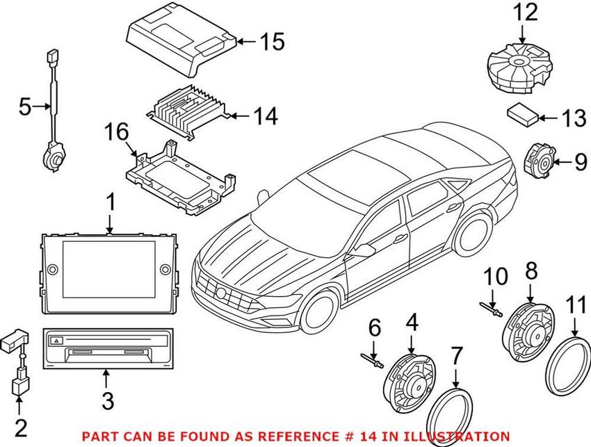 VW Radio Amplifier