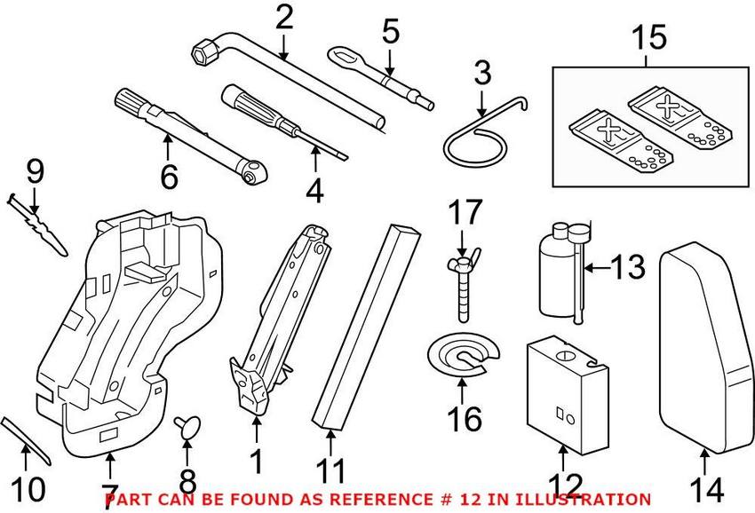 VW Tire Repair Kit