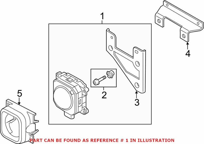 Audi Cruise Control Distance Sensor