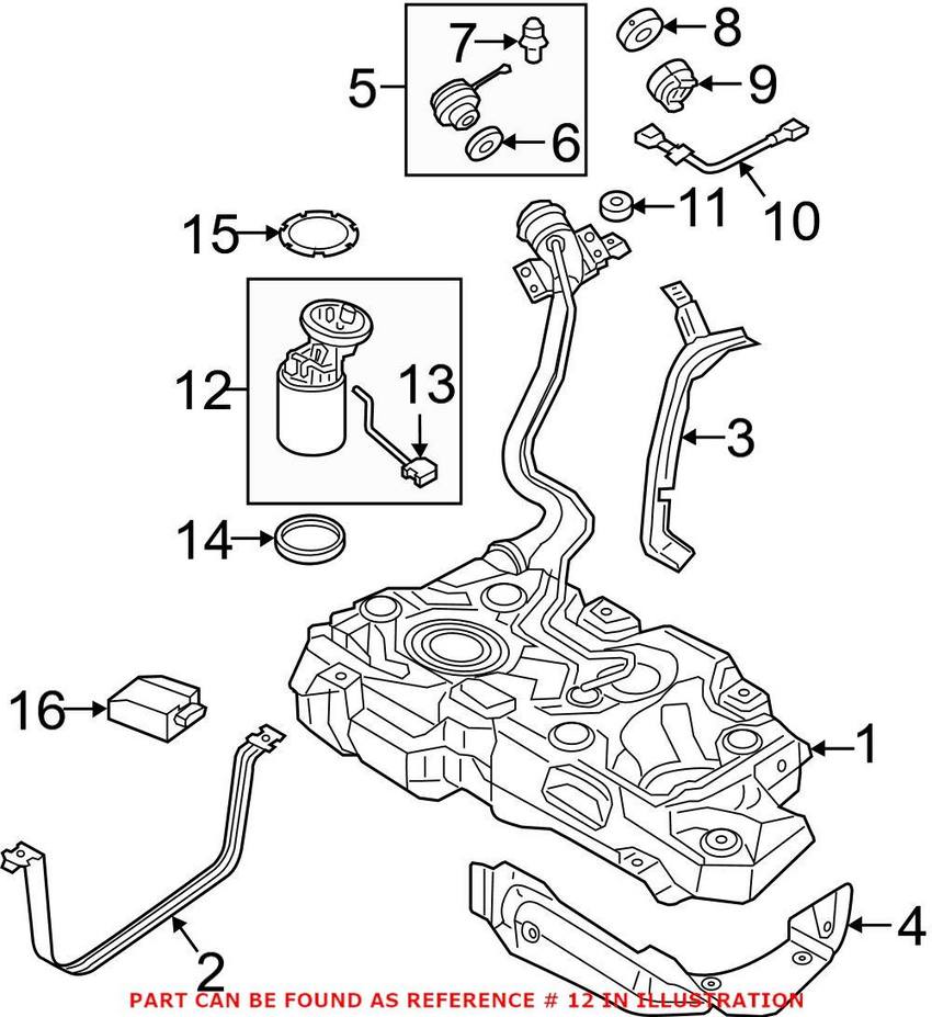 VW Electric Fuel Pump