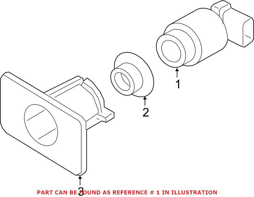 Audi Parking Aid Sensor – Front