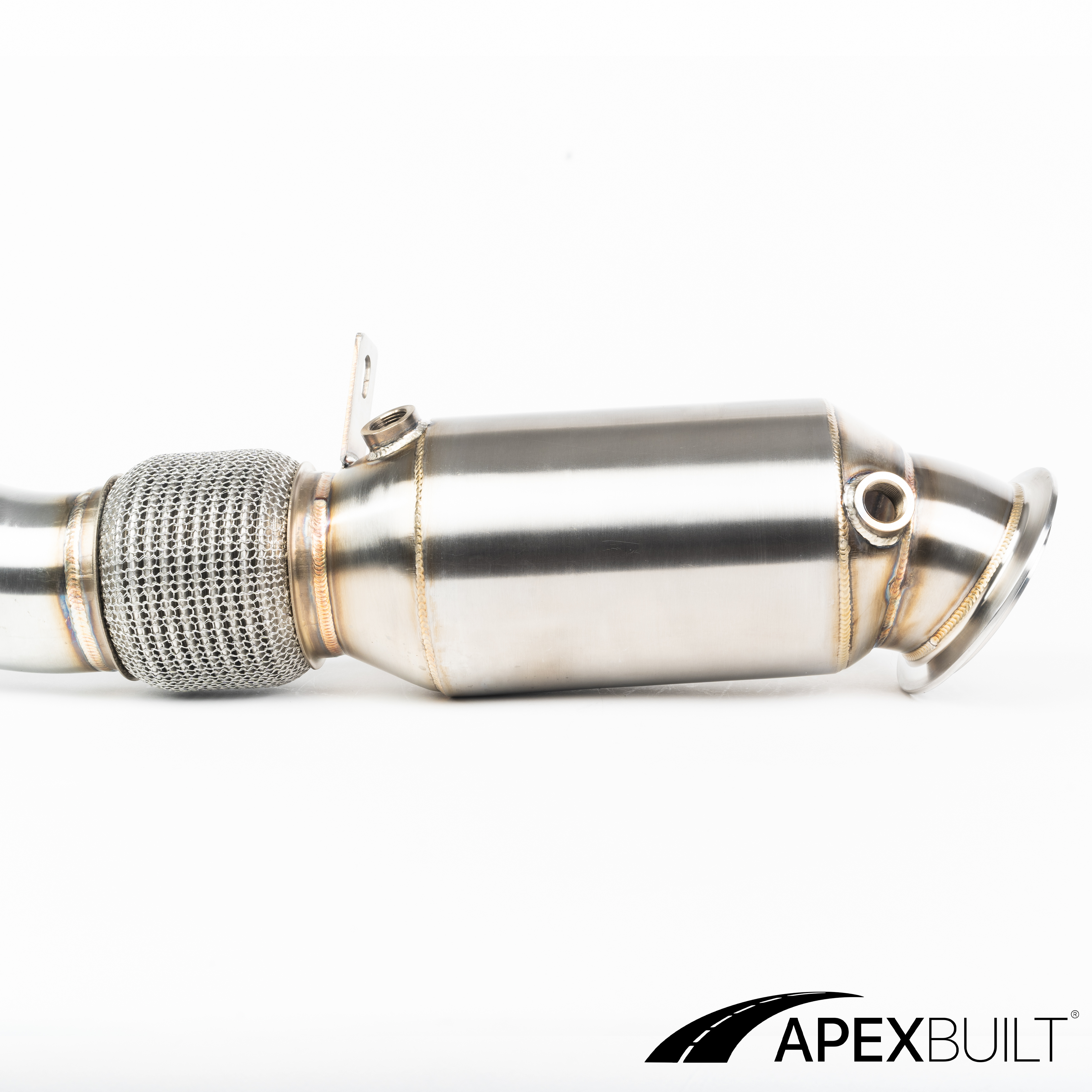 ApexBuilt® BMW F01/F06/F10/F15 N55 High-Flow Catted Downpipe (EWG/4")(2013-18)