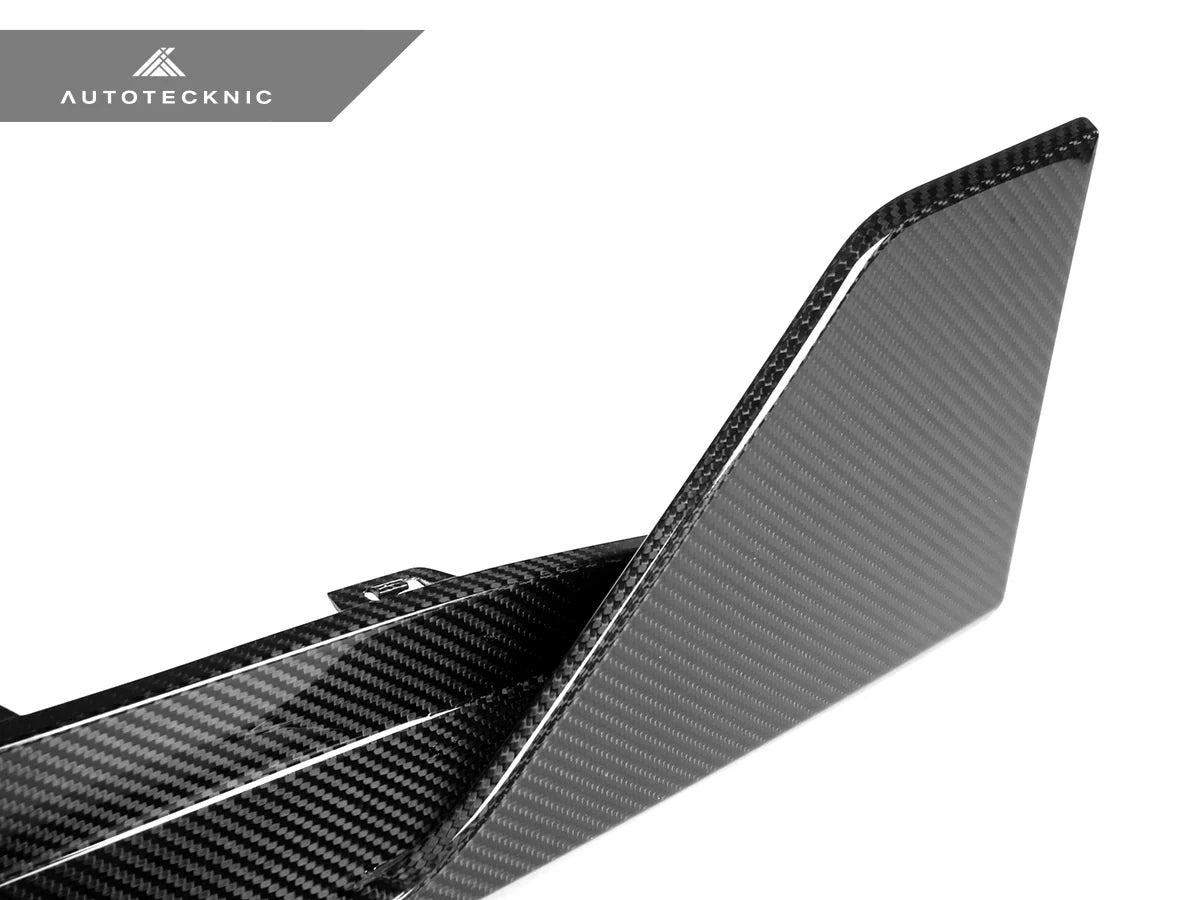 AutoTecknic G8X M3 / M4 Dry Carbon Performance Rear Splitter Set