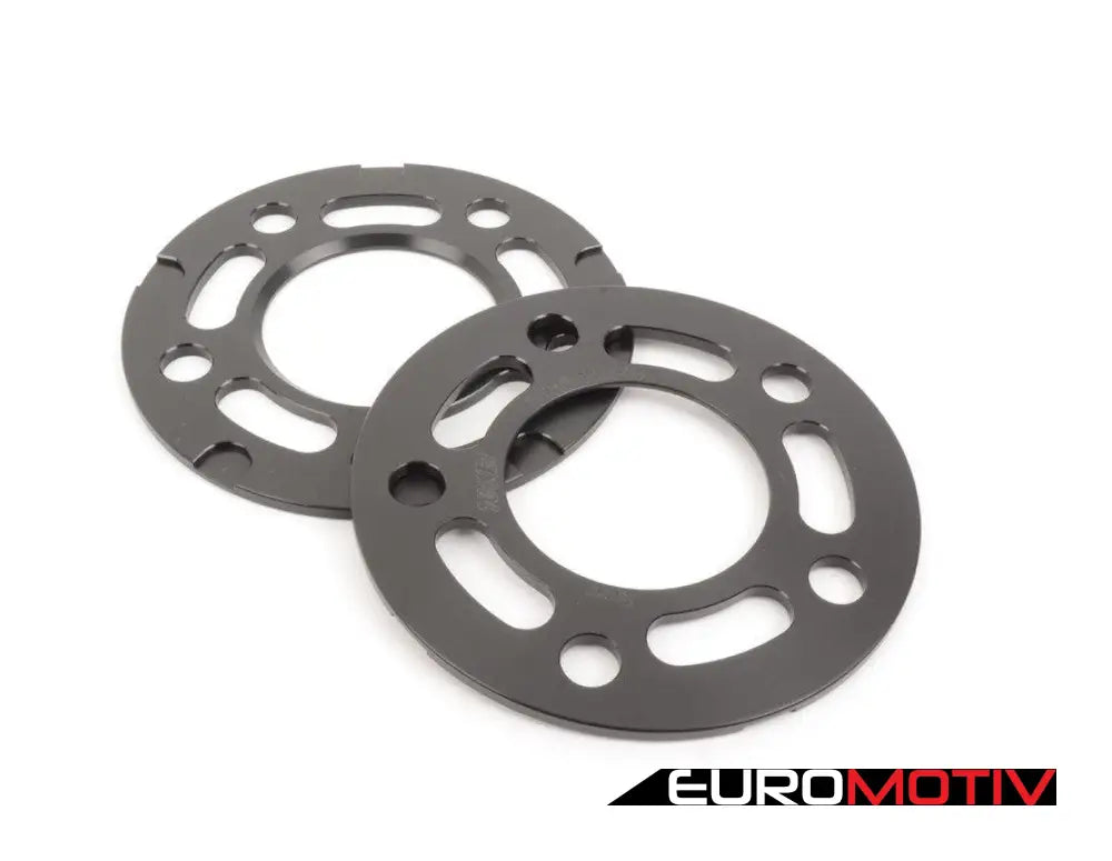 5Mm Big Pad Wheel Spacers - Black (Pair)