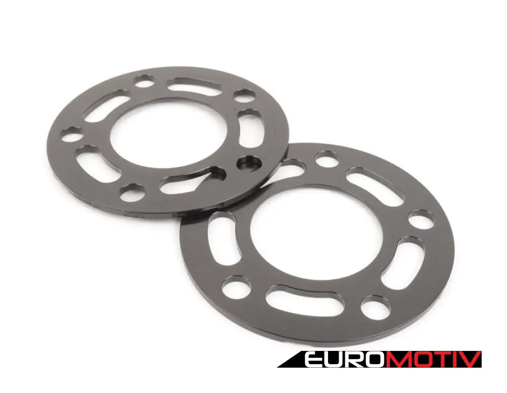 5Mm Wheel Spacers - Black (Pair)