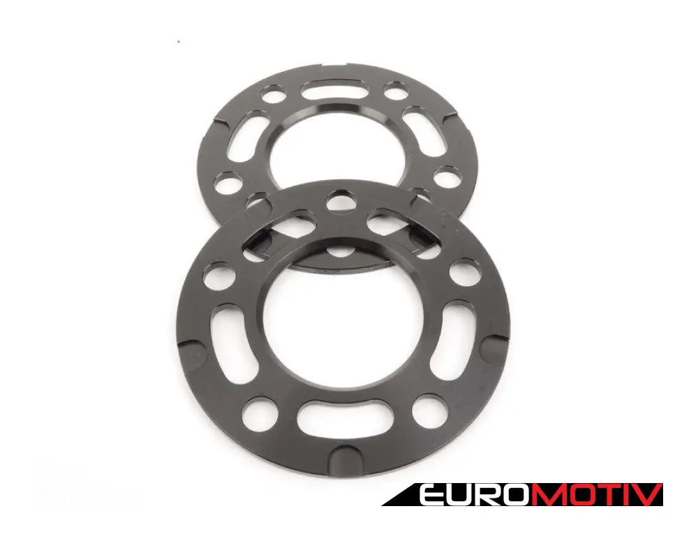 5Mm Wheel Spacers - Black (Pair)