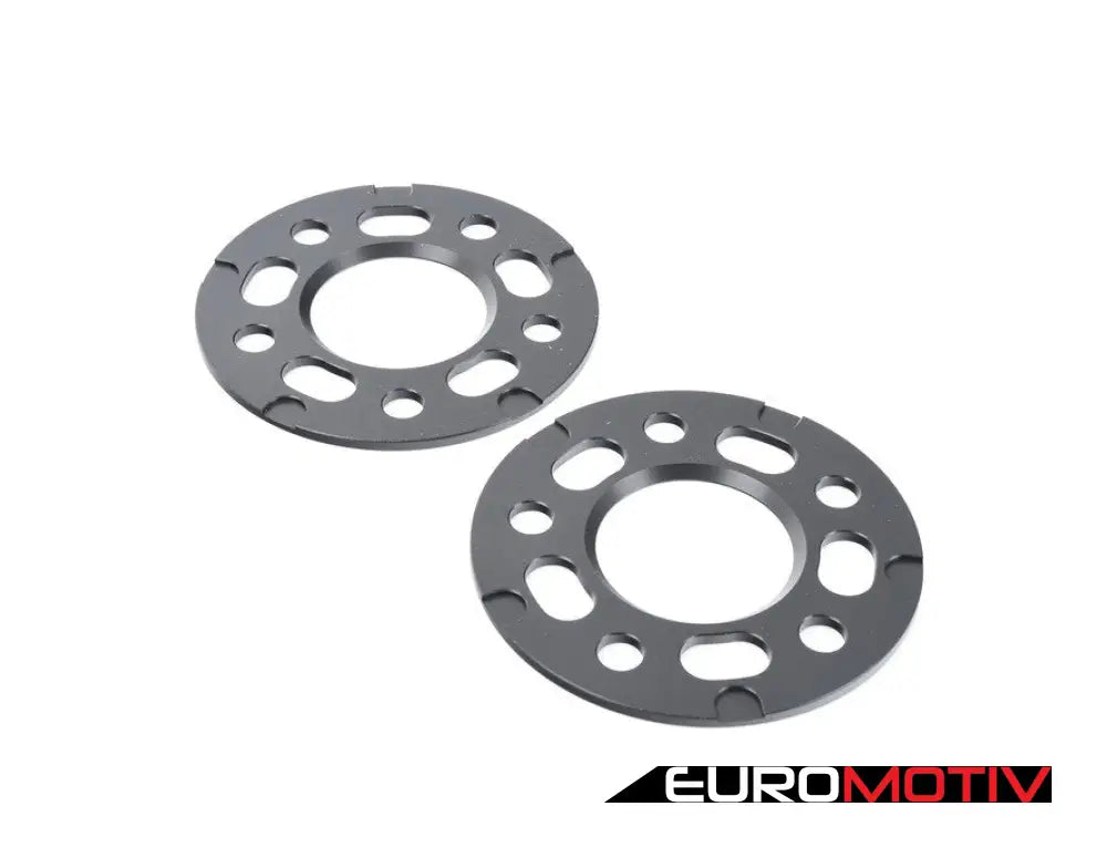 5Mm Wheel Spacers - Black (Pair)