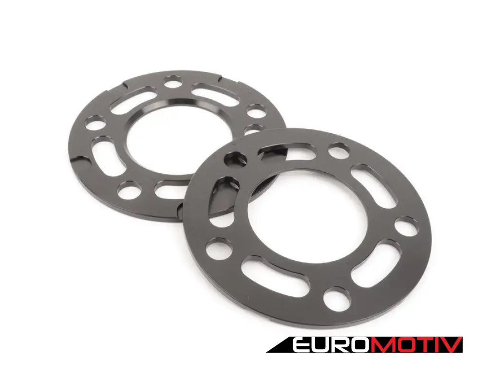 5Mm Wheel Spacers - Black (Pair)