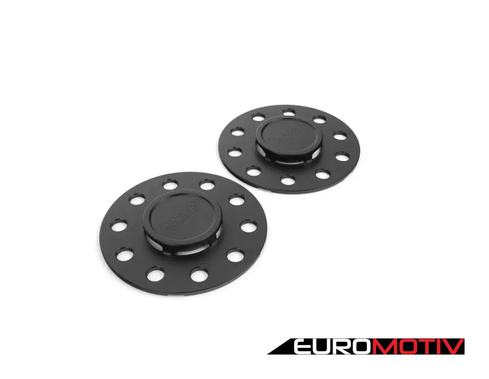 5Mm Wheel Spacers With Integrated Hub Extenders - Black (Pair)