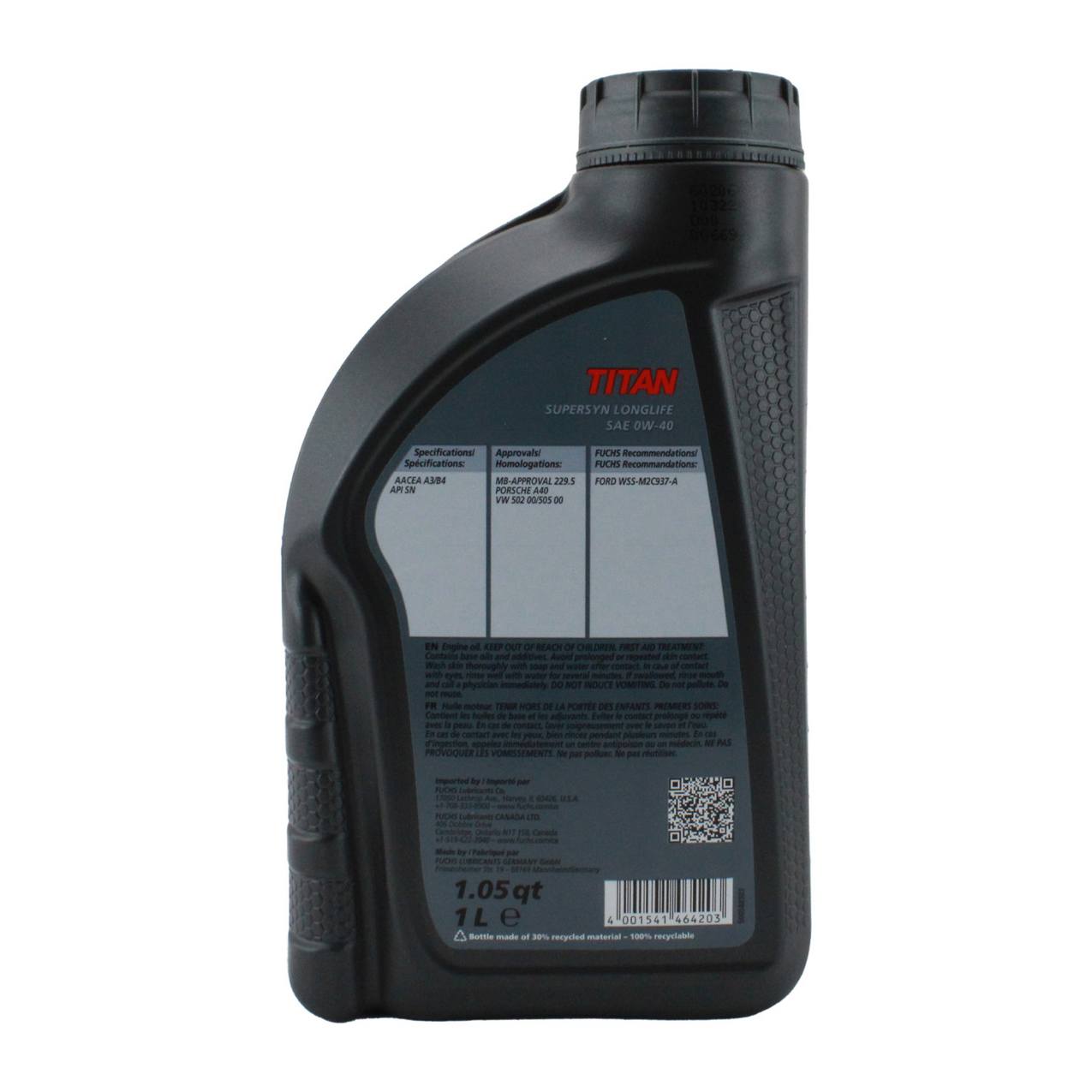 Engine Oil Fuchs 602012630