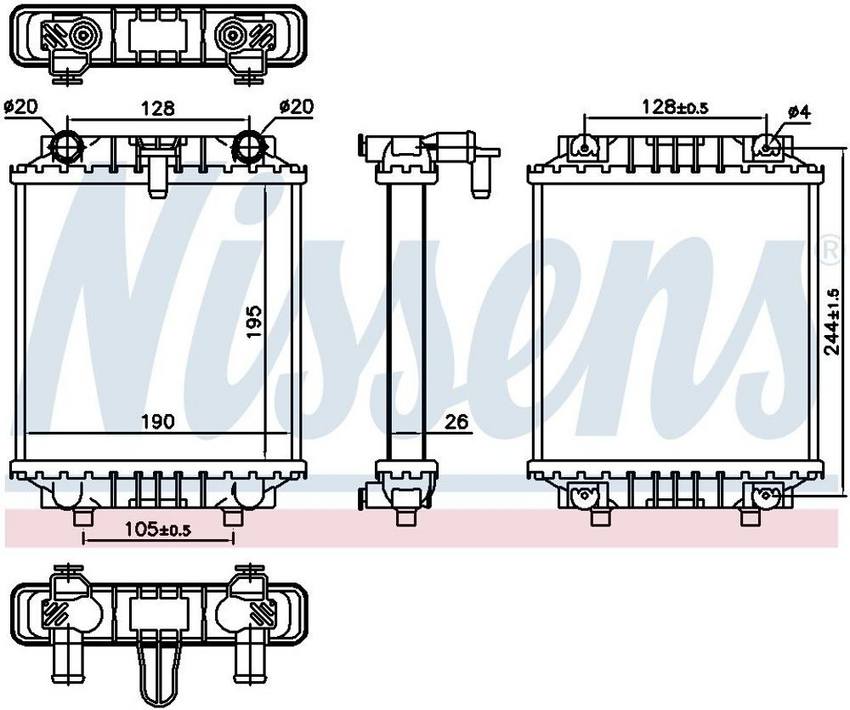 Radiator – Driver Side