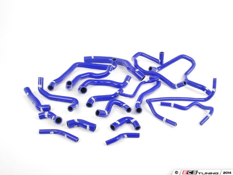 Silicone Coolant Hose Kit - Blue