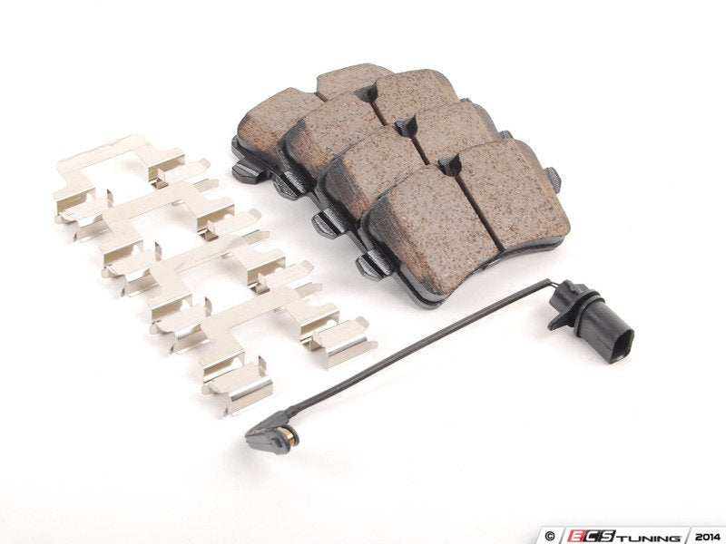 Rear Euro Ceramic Brake Pad Set (EUR1547A)