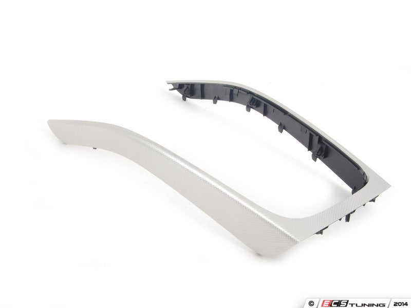 Center Console Trim Frame - Aluminium Trigon