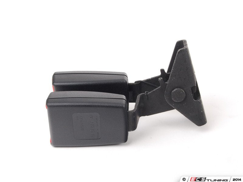 Rear Seat Belt Buckles - Left - Satin Black