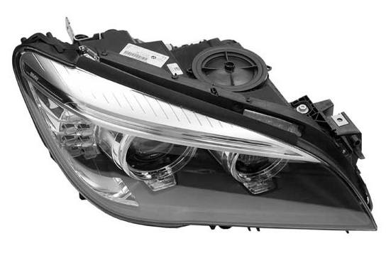 BMW Headlight Assembly – Passenger Side (Xenon) 63117348510