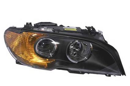 BMW Headlight Assembly – Passenger Side (Halogen) (w/ Amber Turnsignal) 63126920606