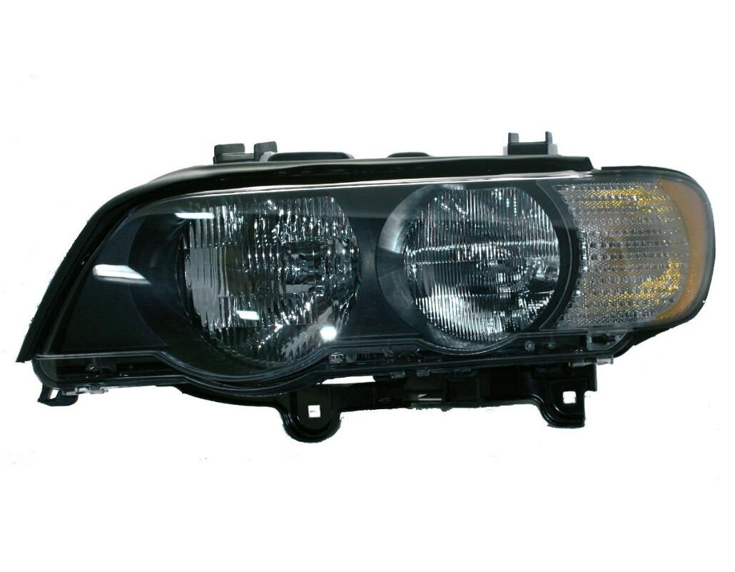 Headlight Assembly – Driver Side (Halogen) (Clear Turnsignal)