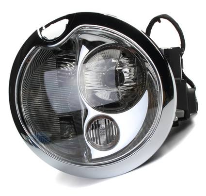 Mini Headlight Assembly – Passenger Side (Xenon) 63126933838 – Hella 010071041