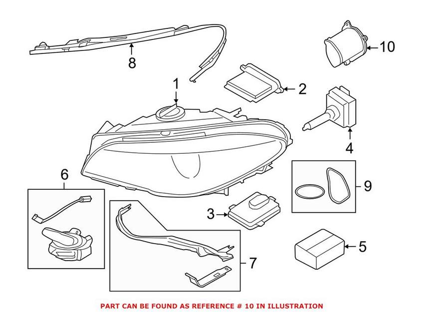 Turn Signal Light Assembly – Front Passenger Right