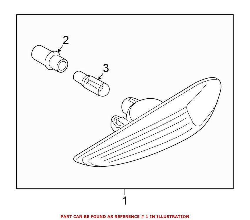 Side Marker Light – Driver Left