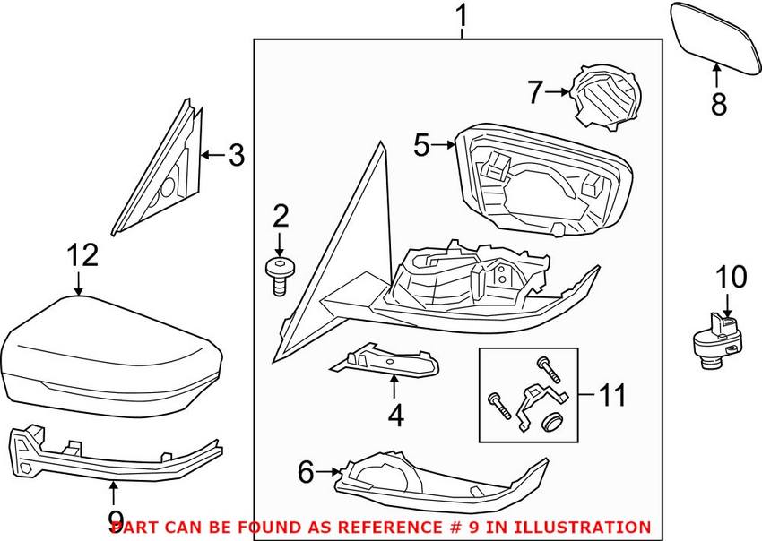 Turn Signal Light Assembly – Front Pasenger Side