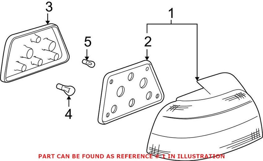 Tail Light Assembly – Driver Side