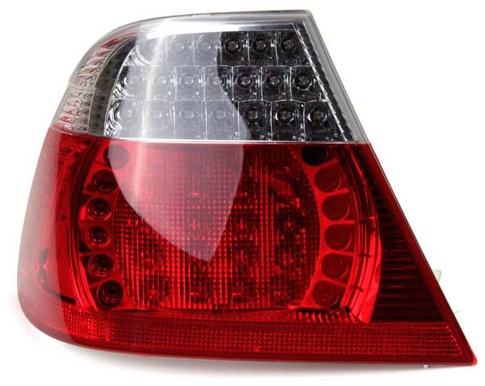 Tail Light Assembly – Driver Side Outer (Clear) (LED)