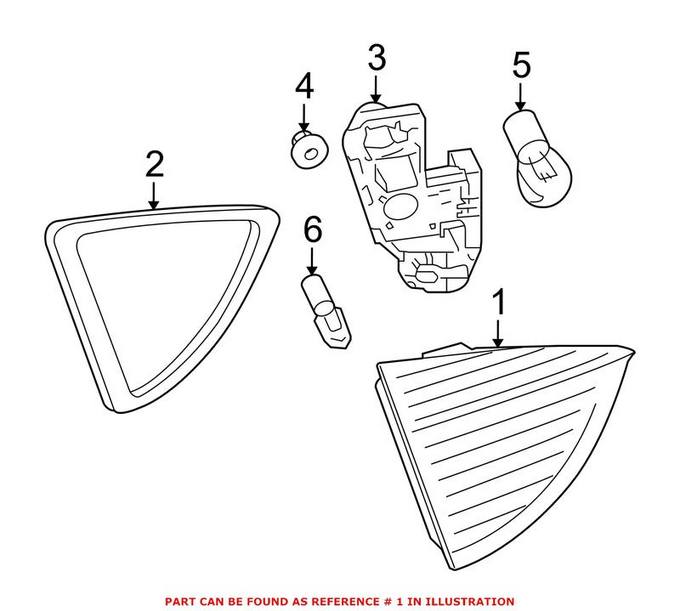 Tail Light Assembly – Rear Driver Left