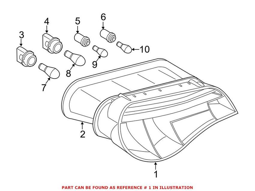 Tail Light Assembly – Driver Side