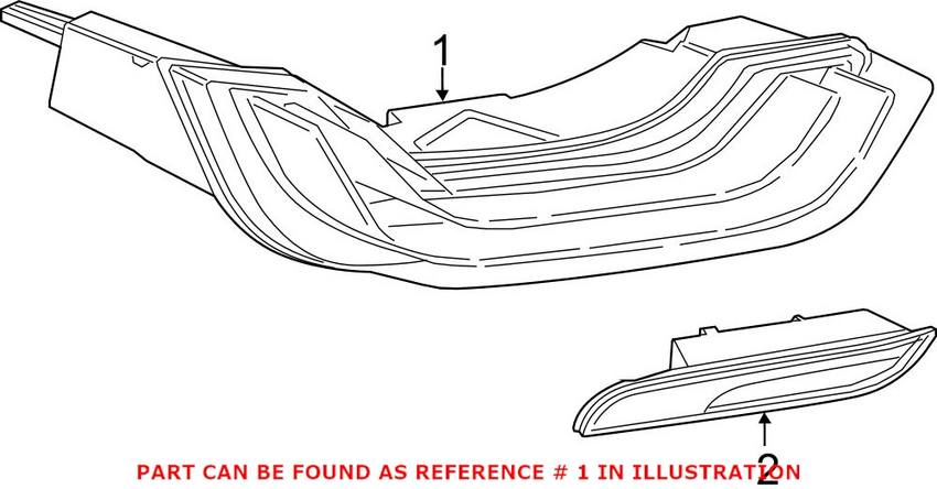 Tail Light Assembly – Rear Pasenger Side