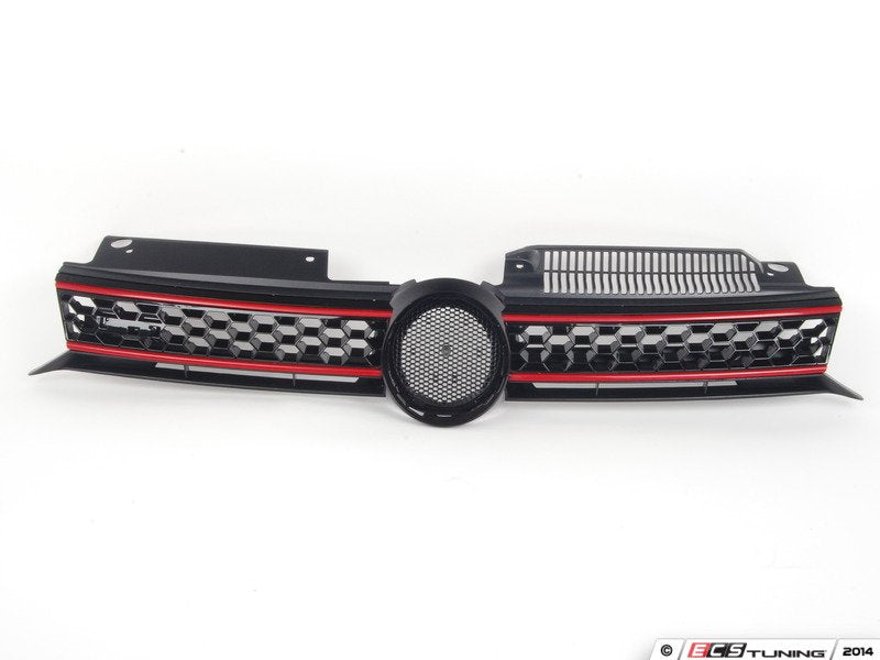 Honeycomb Grille - With Red Strips