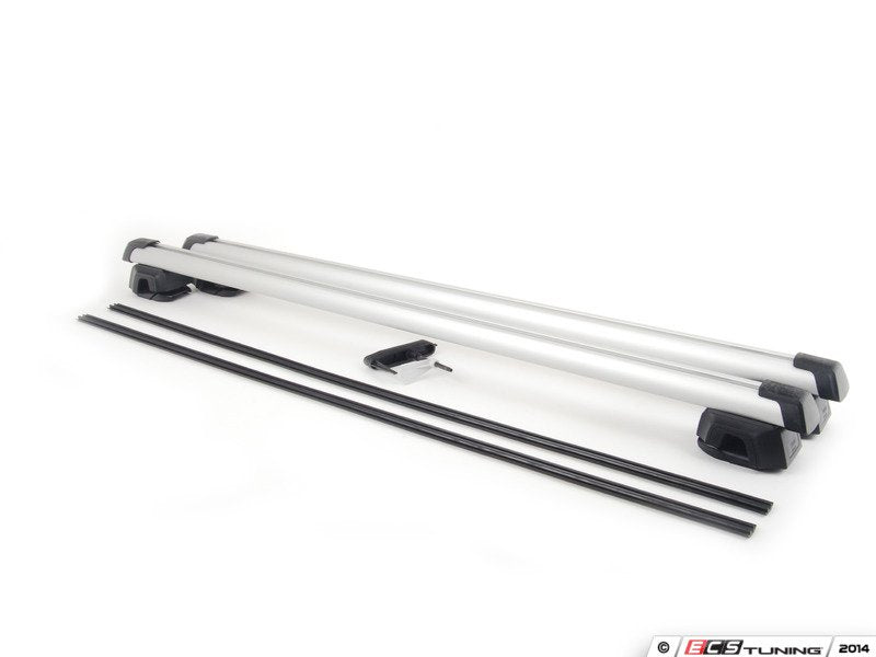 Roof Rack Base Bars - Silver