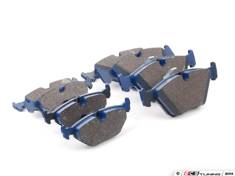 Front And Rear Cool Carbon Street Sport Pad Set