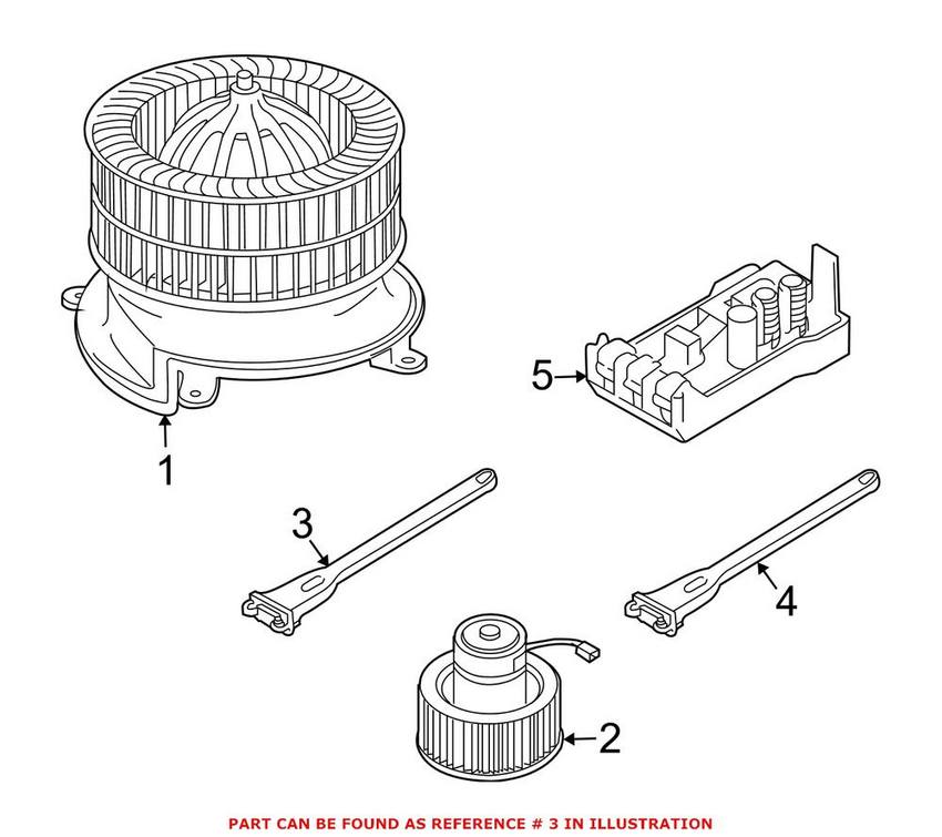 BMW A/C Evaporator Temperature Sensor 64116938632